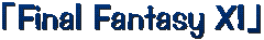 �uFinal Fantasy XI�v